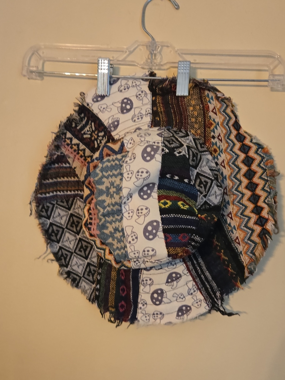 Patchwork Festival Boho Bucket Hat UNISEX